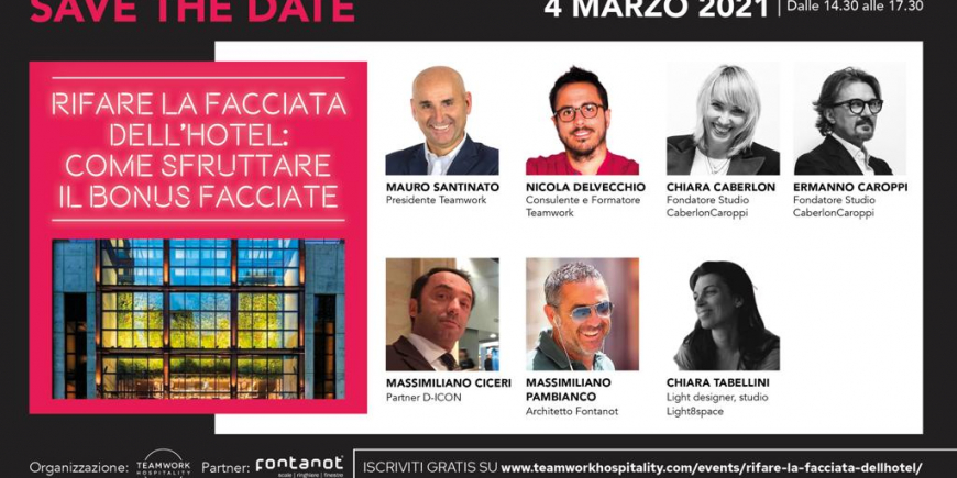 Rifare la facciata dell’hotel: il bonus facciate