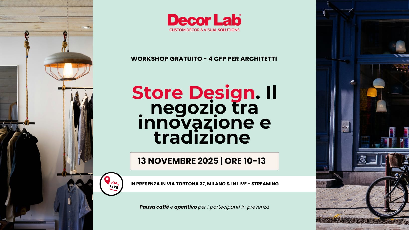 Store design: FlexmirrorItalia all’evento Decor Lab